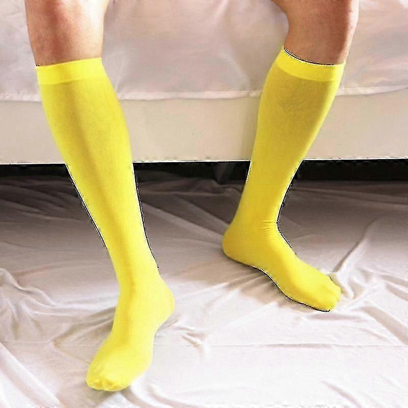 Men's Knee-High Compression Socks 20-30 mmHg for Comfort and Support