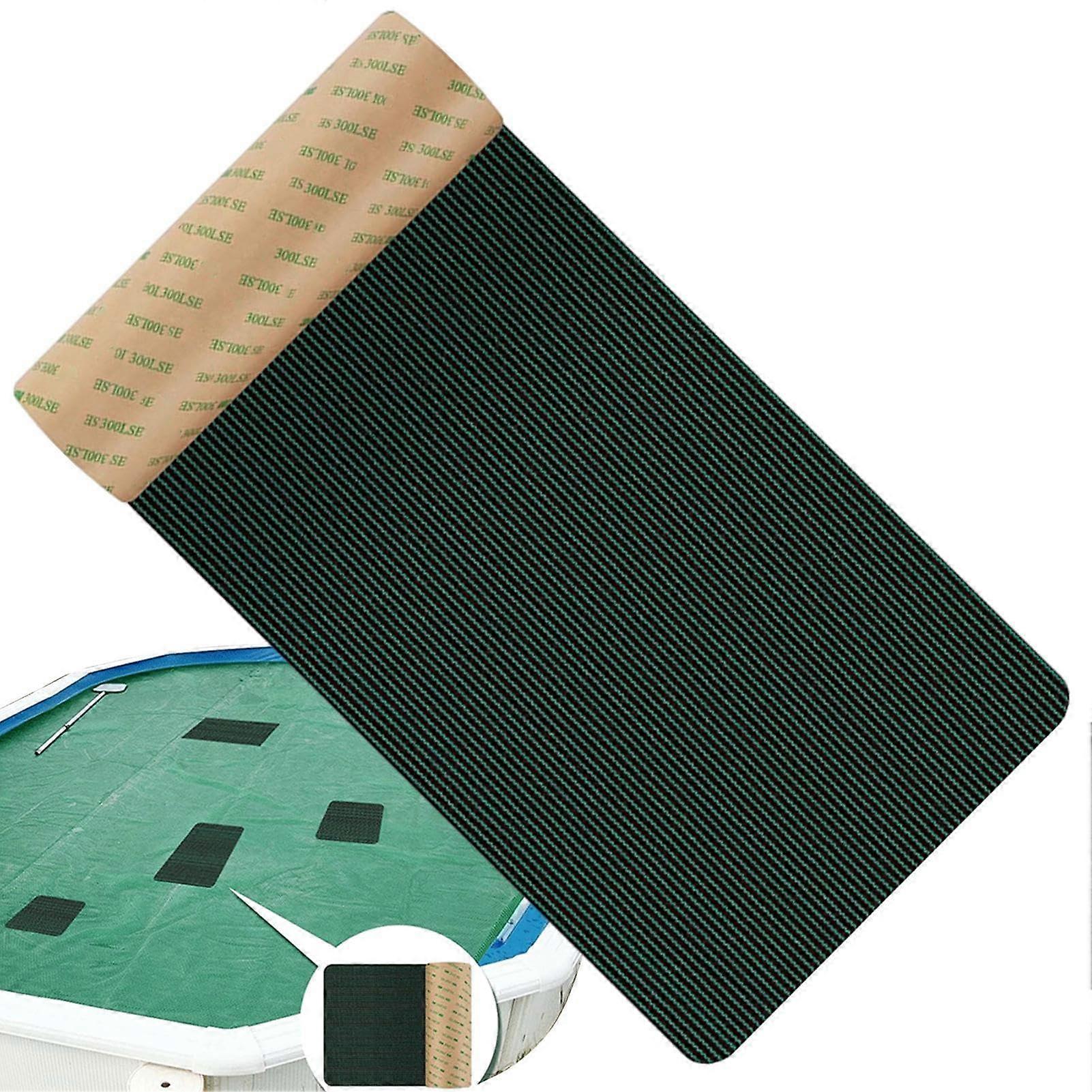 Swimming Pool  Tape, TearResistant SelfAdhesive Sticker, 8 x 40 Inches, BuiltIn Home Pool Floor Patch Set