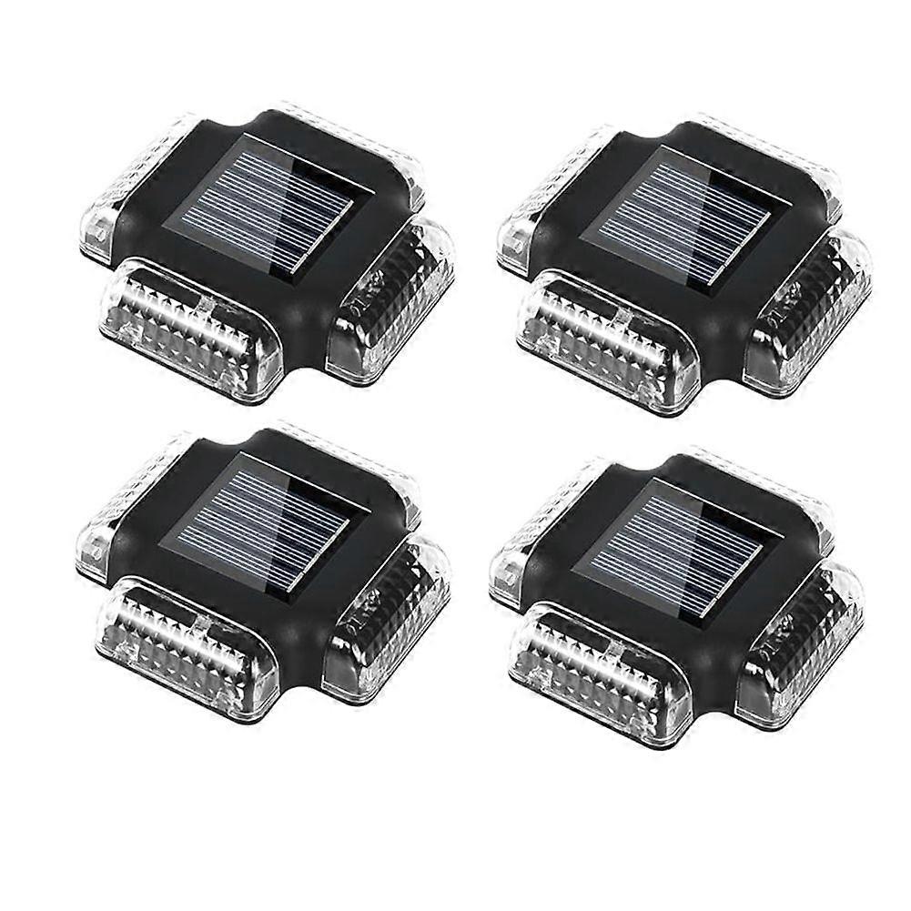 4pack Solar Pool Deck Lights Pool Side Floor Lights