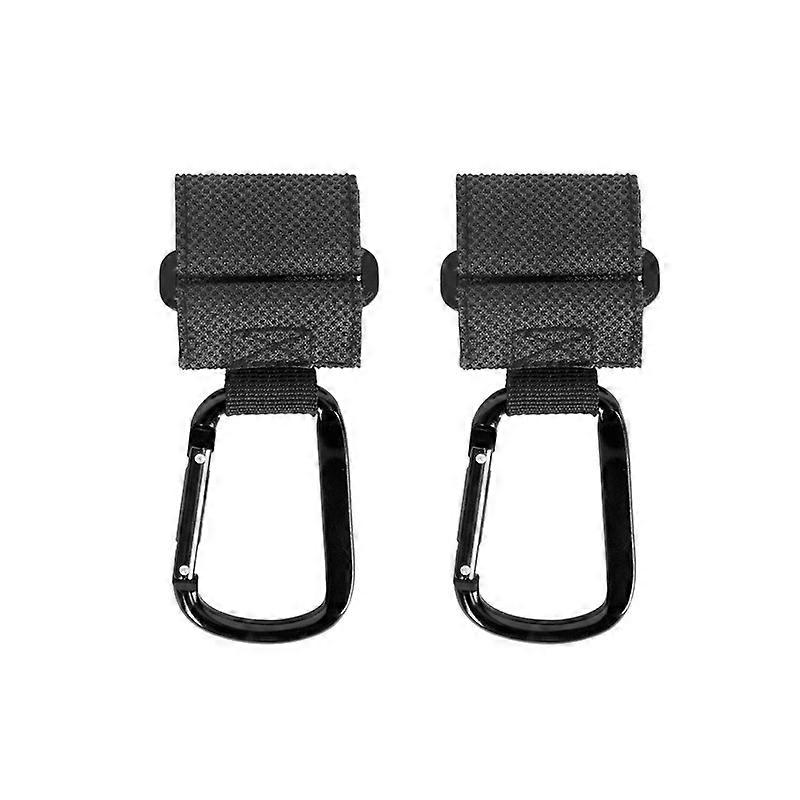2pcs/Set Stroller Hook Extra Sturdy Carabiner 2 Sets Stroller Sturdy Hook