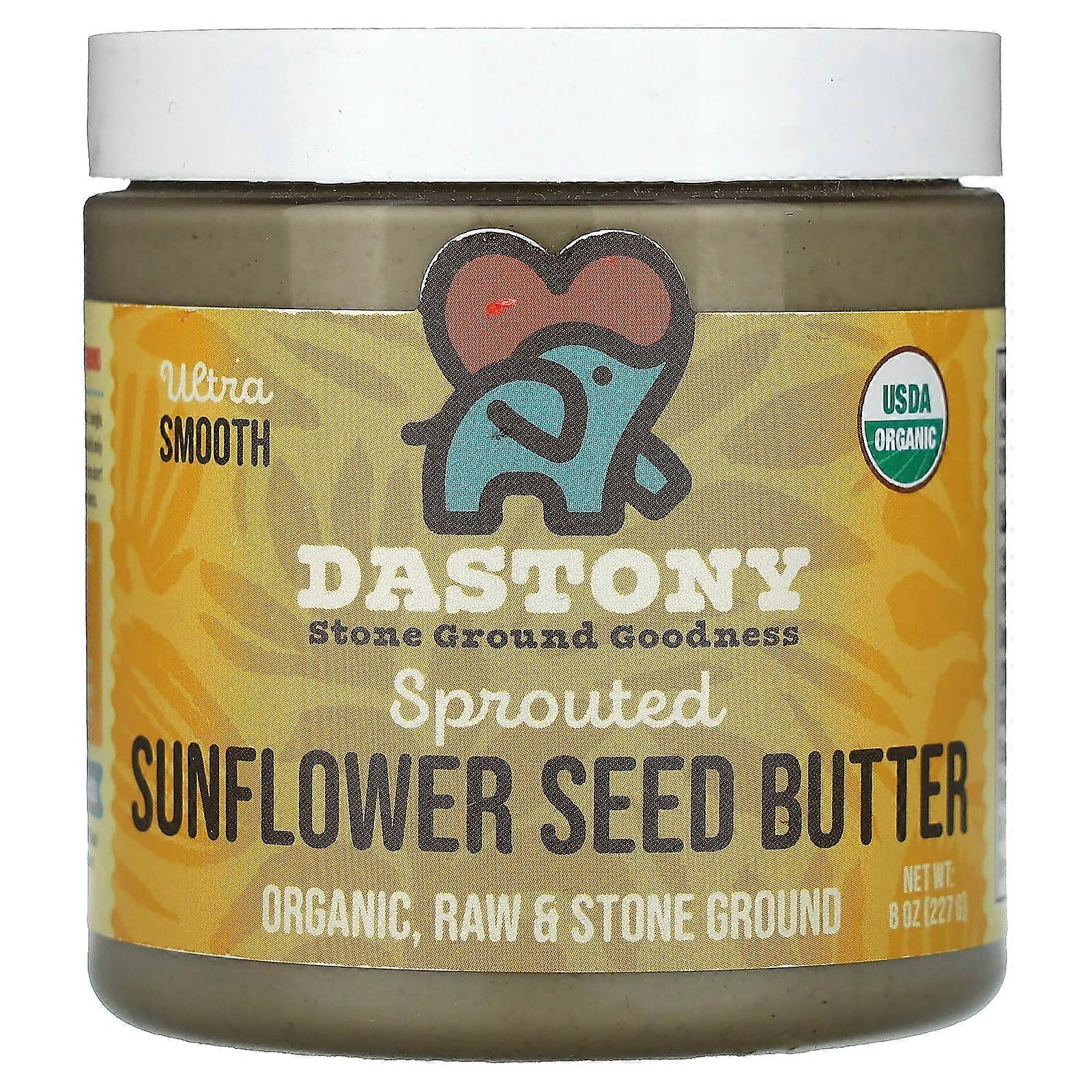 Organic Sprouted Sunflower Seed Butter, 8 oz (227 g)