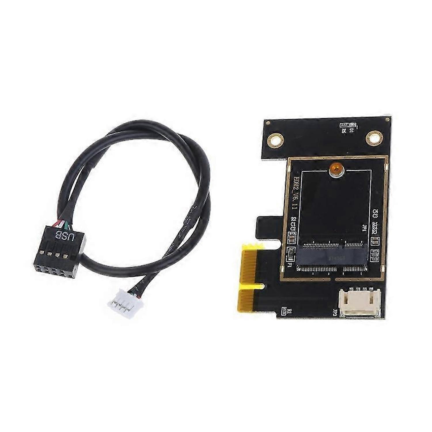 for M.2 Wifi Adapter M2 Ngff To PCI for Express PCI-E 1X NGFF Wireless Network C