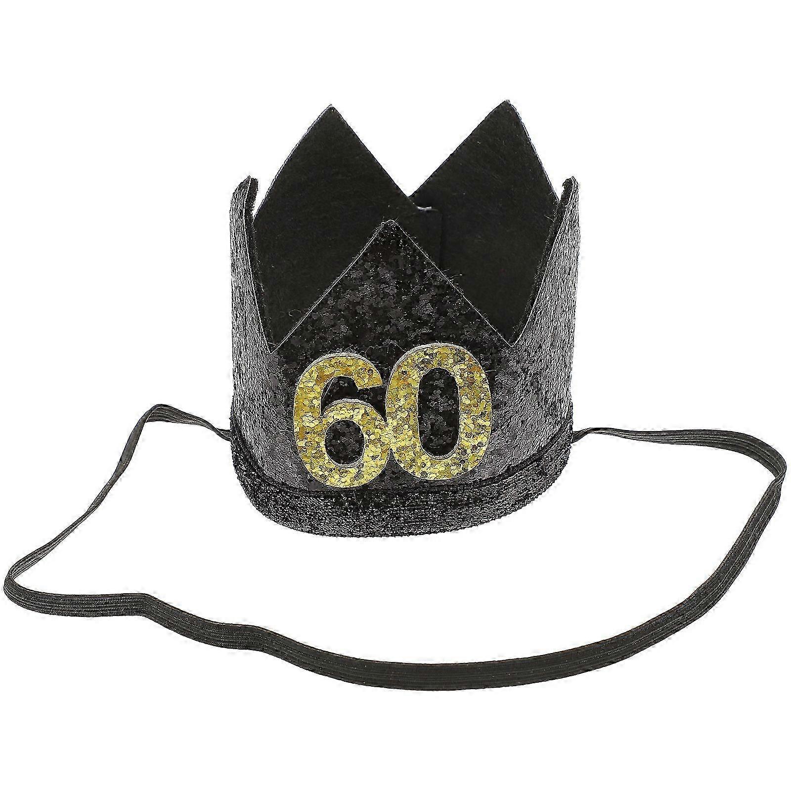 1Pc Birthday Party Hat Decorative Hat Creative Crown Design Hat Unique Hat