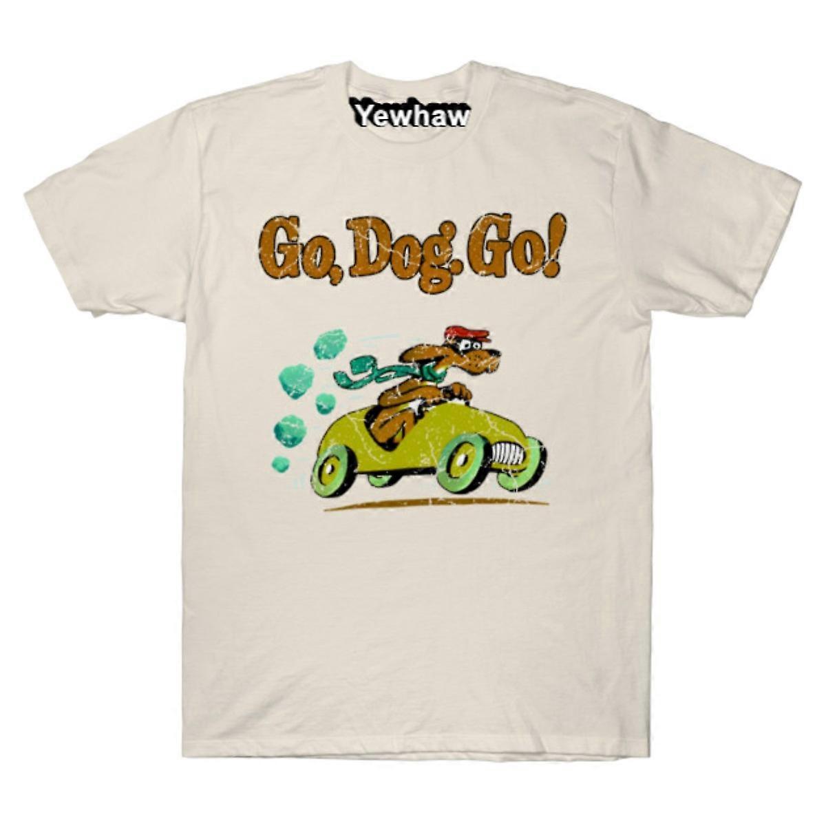Go dog Go Essential Vintage μπλουζάκι