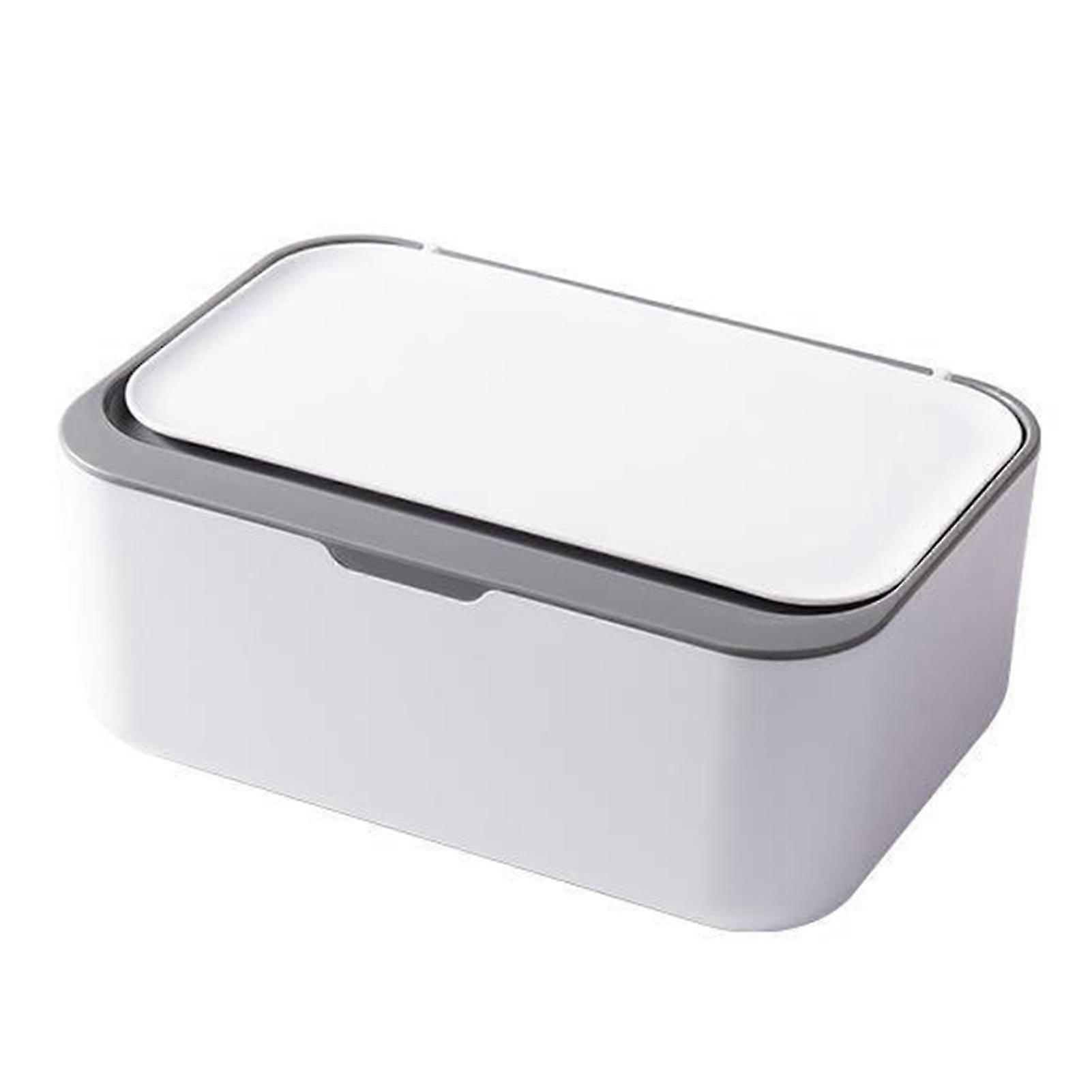 Wet And Dry Tissue Dispenser With Lid Large Capacity Dustproof Container For Car Office Home Accessories