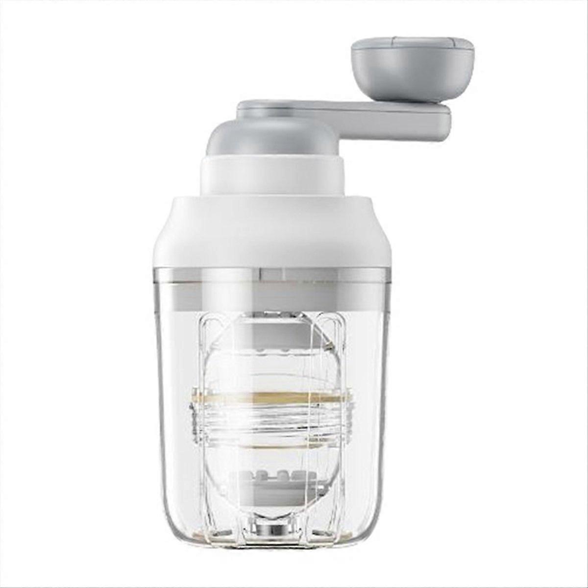 Manual Egg Shakers, Egg Spinner for Hard Boiled Eggs, Egg Mixer,White