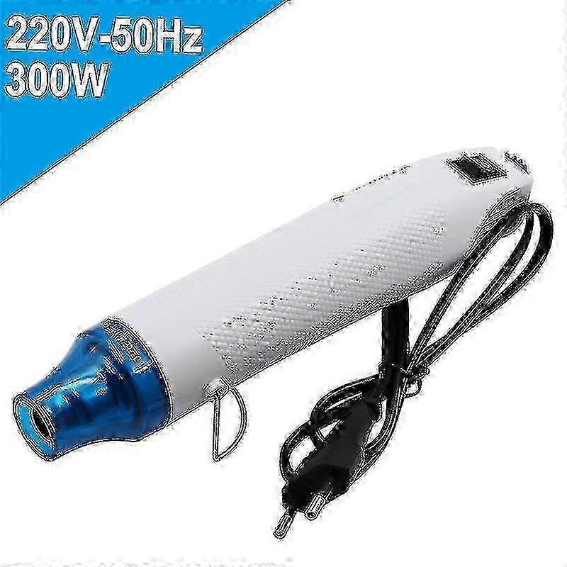 Portable 300W Handheld Heat Gun for Epoxy Resin Crafts, Embossing Tools with Adjustable Temperature