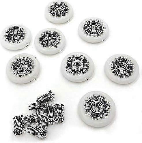 8 Shower Door Rollers Pulleys Rust-Resistant