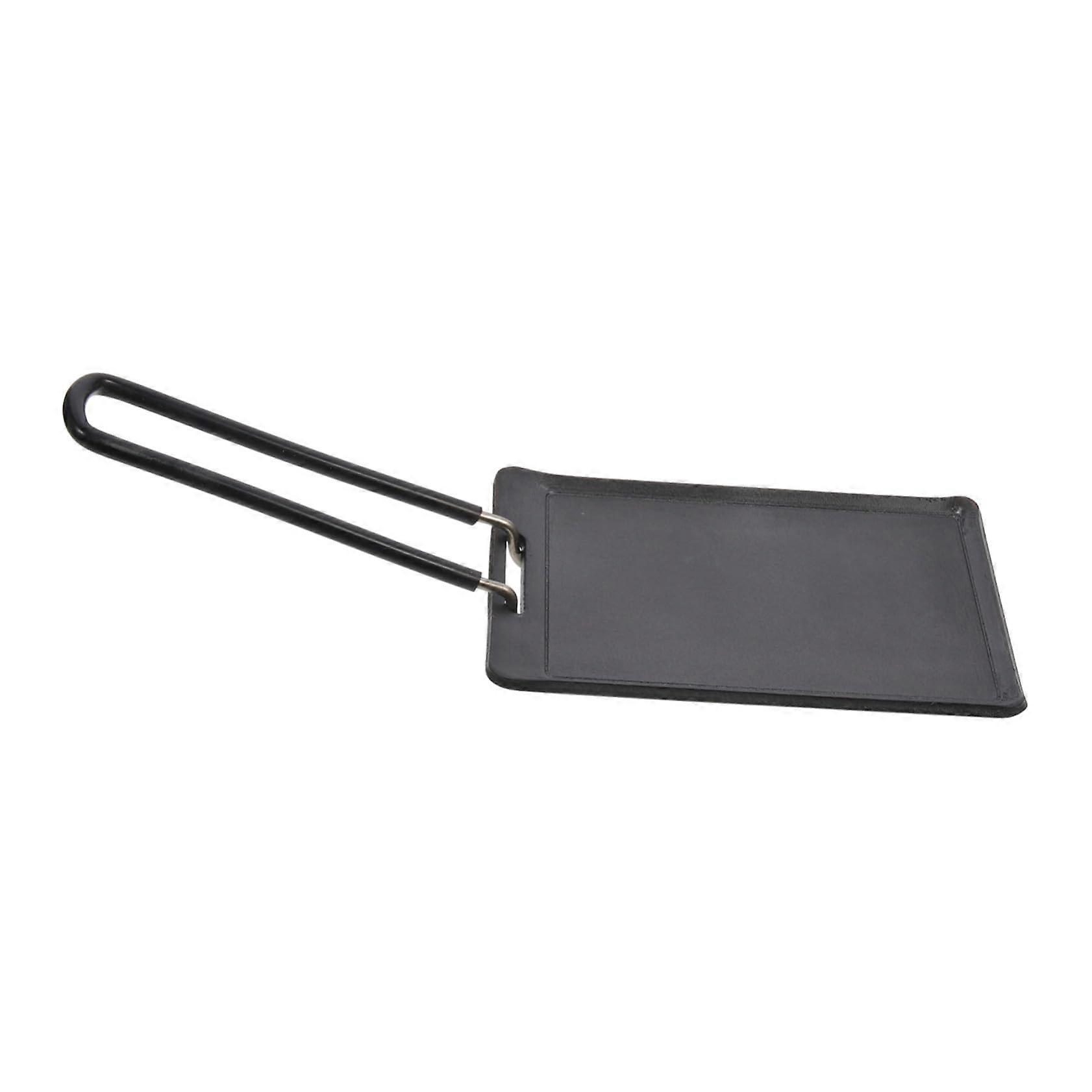 Mini Rectangular Grill Pan Cast Iron, Nonstick, Small Size, Handle Design, Outdoor Picnic Frying Pan For Steak Barbecue