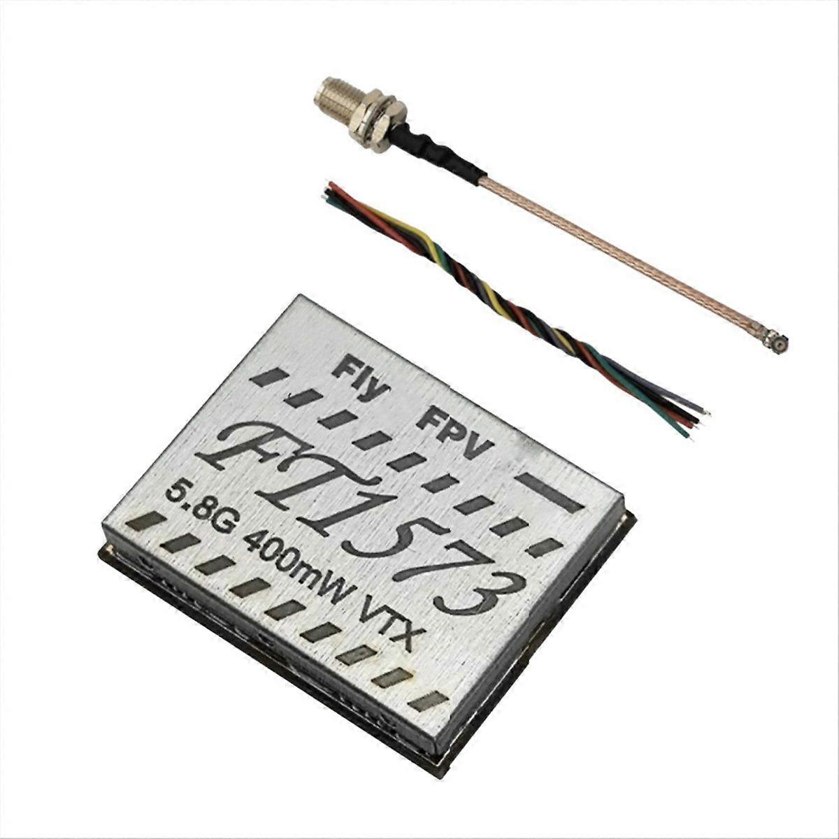 FT1573 5.8G 400mW VTX 48CH Analog Video Transmitter Adjustable Power VTX PAL/NTSC for FPV RC Drone