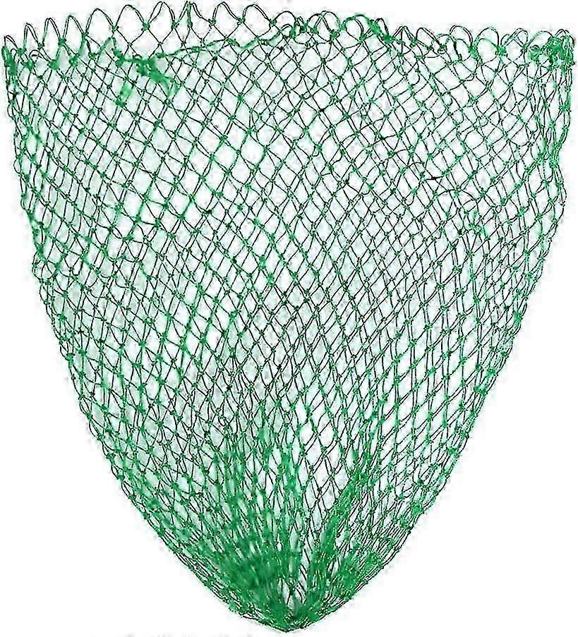 Filet de remplacement de pêche pliable Grand filet de pêche Filet de pêche Landing Net,50 #