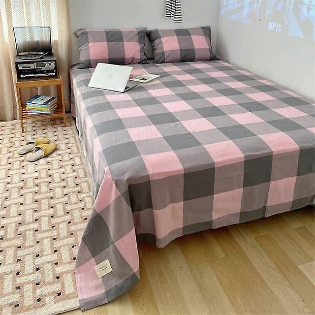 Cotton Flat Sheets SweatAbsorbing Breathable Bed Sheets For Single Or Double Beds 100% Cotton