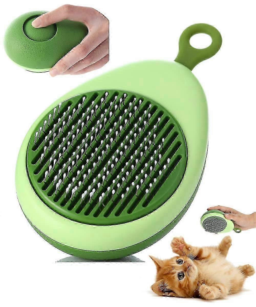 Fruit Shape Cat Brush for Shedding and Grooming