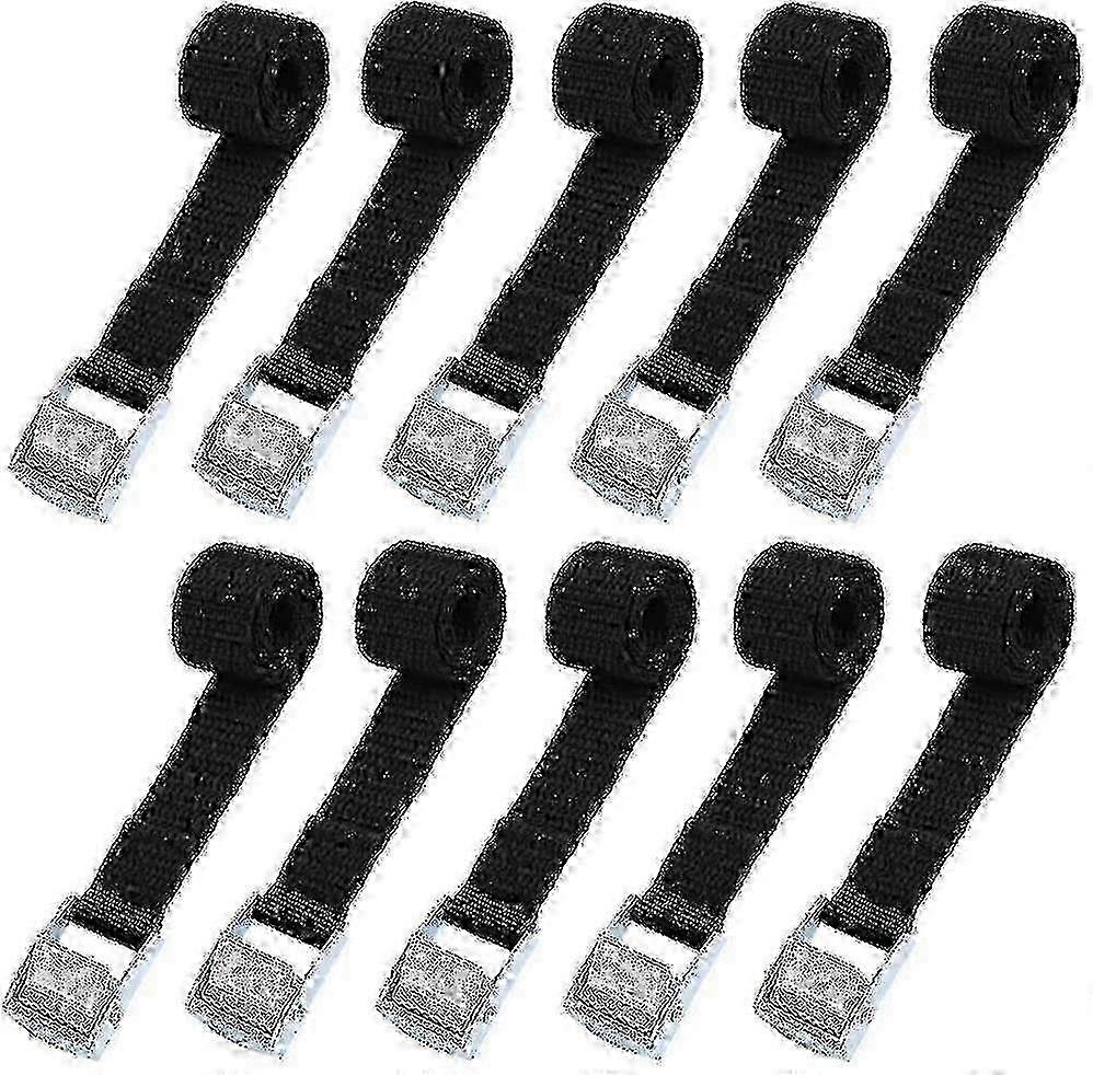 10pcs Lashing Strap 2*39cm Fixing Kit For Motorcycle/car/bike Carrier Clamping Strap Max Load 500kg8700521936605 compati Walkbee A 2025