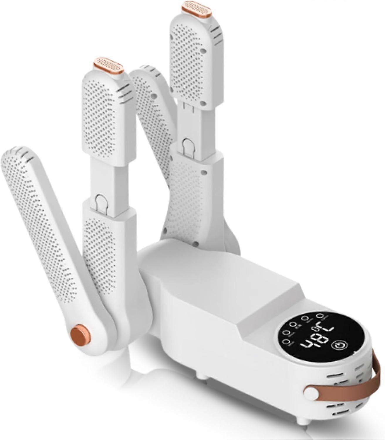 Electric Shoe Dryer, Portable Quiet Boot Dryer with Timer Constant Temperature for Work Boots Gloves Hats Socks Ski Boots