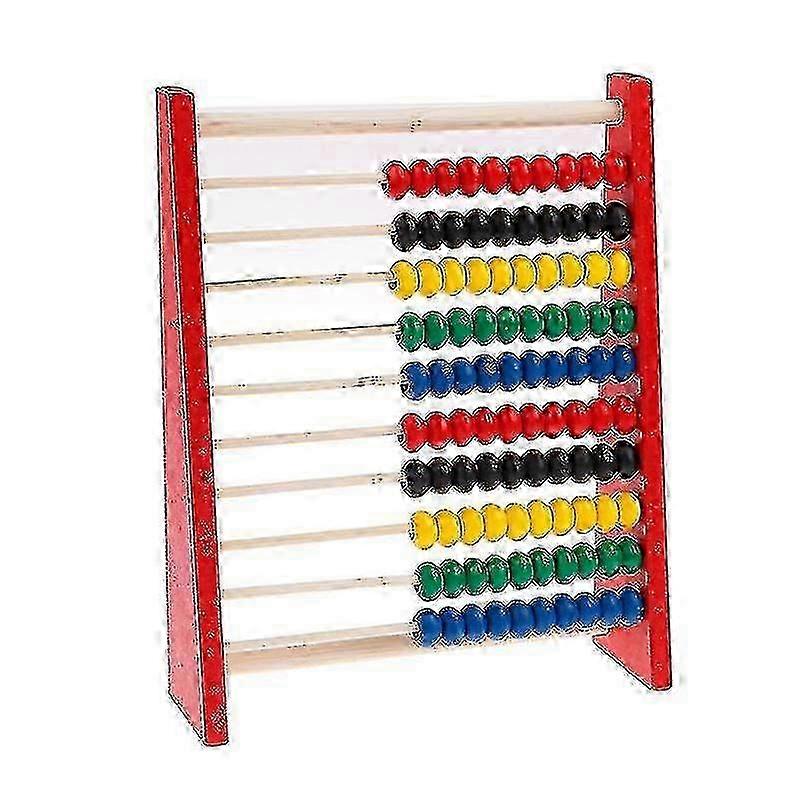 Intelligence Development Wooden Abacus For Kids Mathematics For 3-6 Year Olds