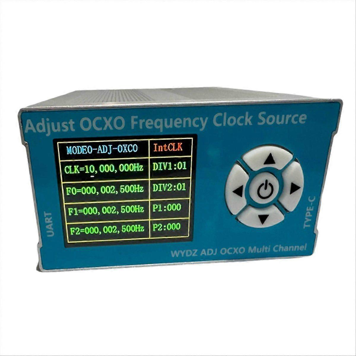 Module source d'horloge standard OCXO 10 M 0,1 ppm à fréquence réglable 2,5 K-200 M avec connecteurs femelles SMA