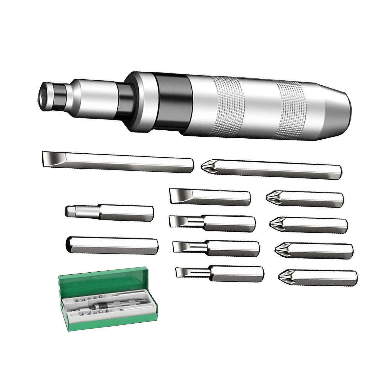Alloy Steel Impact Screwdriver Bits Set Suitable For Various Screws Enhancing Efficiency In Multiple Repair Scenario Multicolor