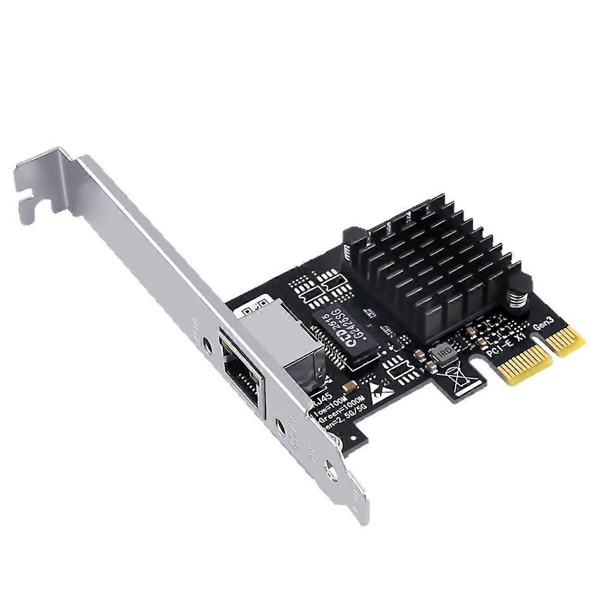 5Gbps PCI-E to RJ45 Network Card RTL8126 100Mbps/1G/2.5G/5G Gigabit Ethernet PCIE Wlan Adapter for