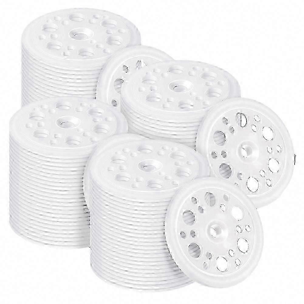 200 Pcs 1.77 Inch/45mm Plastic Insulation Washers, Load Spreading Polypropylene Washers for Fixing and Fastening