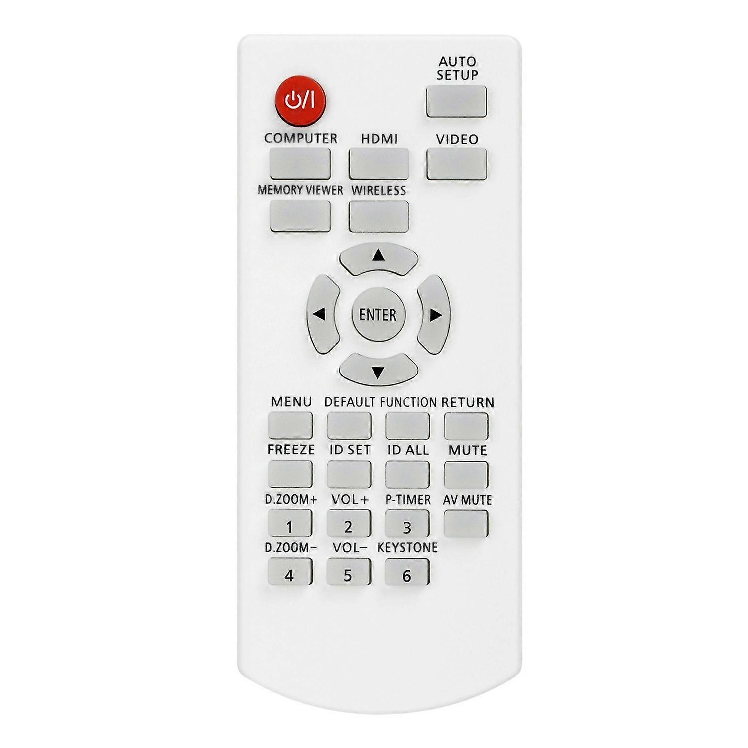 N2QAYA000142 For Panasonic Projector Infrared Remote Control Replacement 10m Range