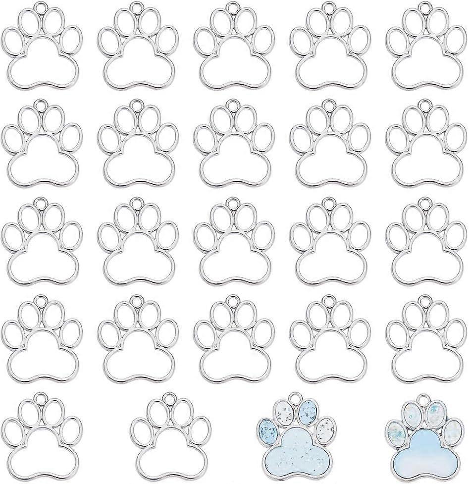 Open Bezels for Resin Open Bezel Charms Alloy Frame Pendants Hollow Resin Frames for Resin Jewelry Making