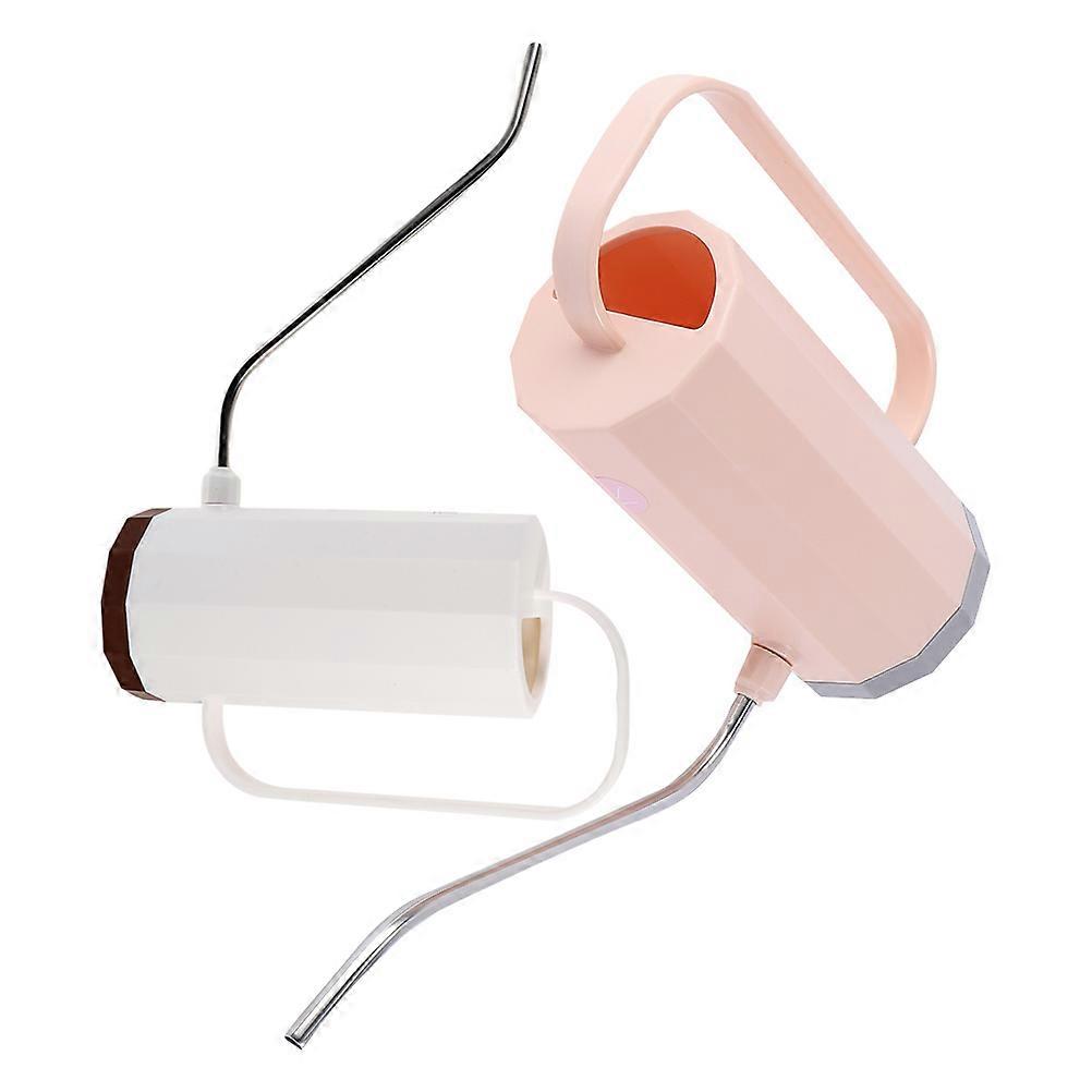 Watering Can Plastic with Long Spout for Indoor Plants 2Pcs Set