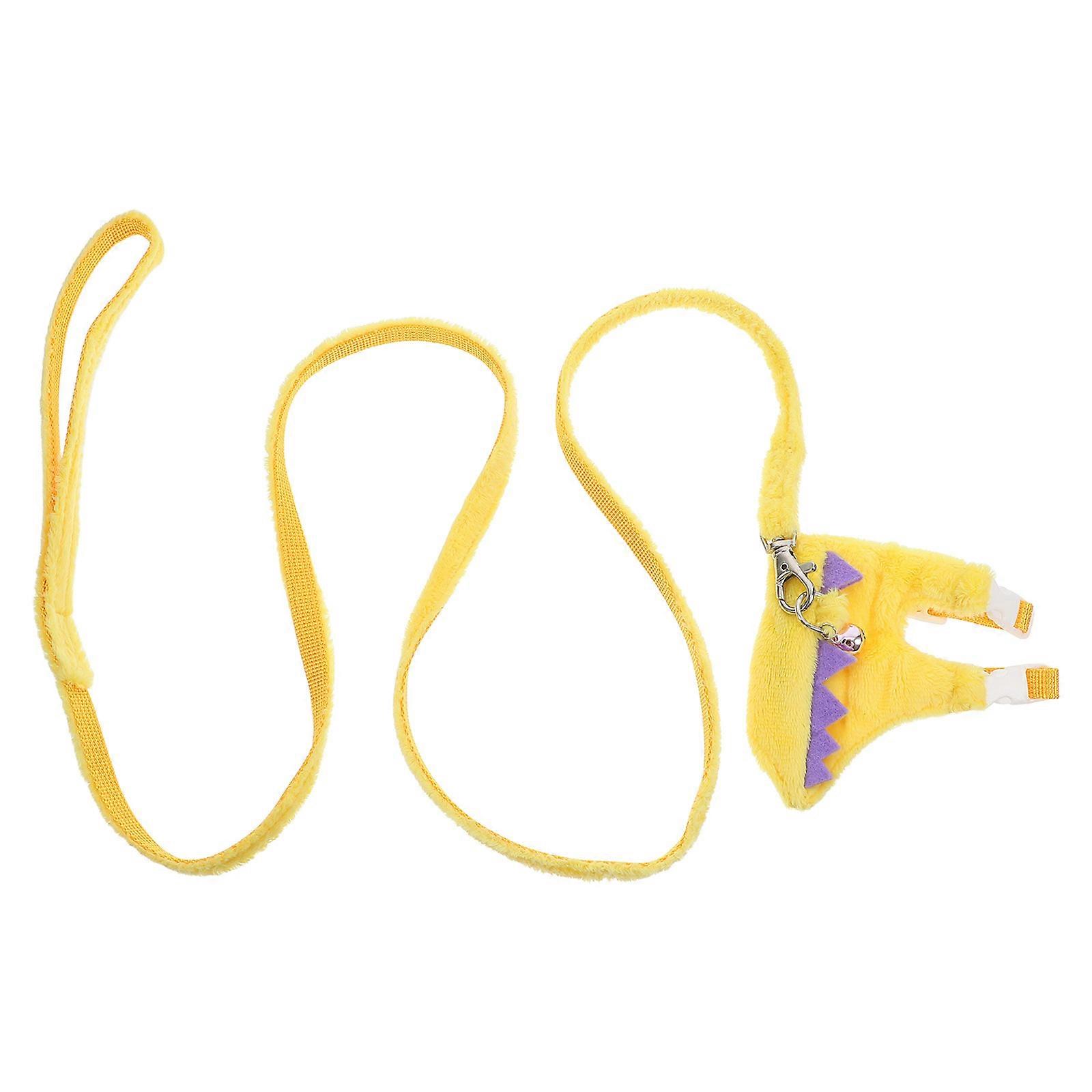 Pet Leash Adjustable Vest Harness for Small Animals 1Set Secure Control