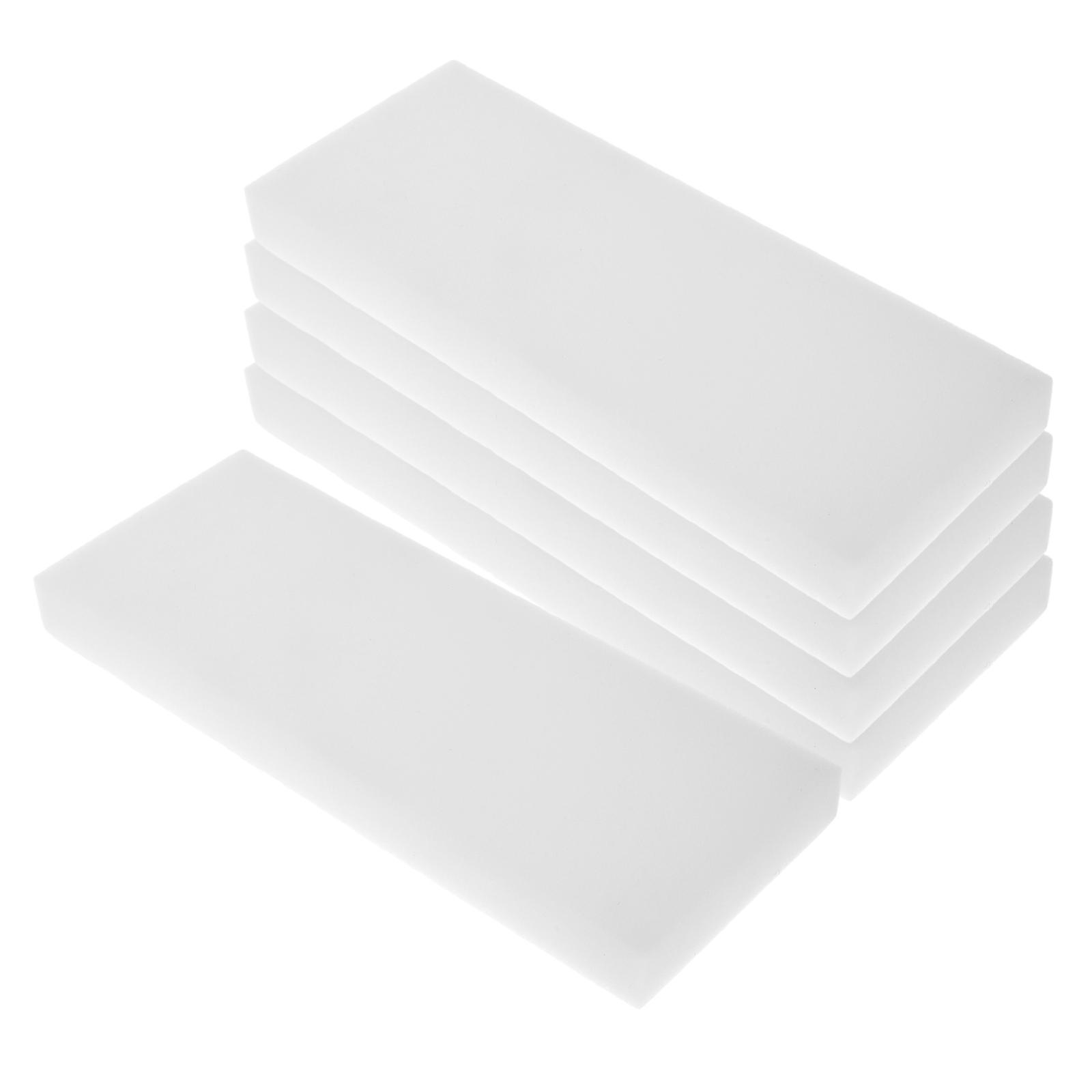 Wet Pallet Sponge Hydrated Sponge Base for Hobbyists Outdoor Use White Color Rectangular Shape Moisture Retention 5Pcs