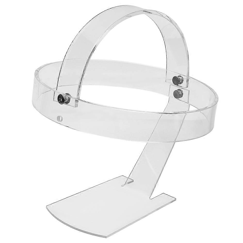 Hat Display Rack Acrylic for Display 10Pcs Transparent Hat Stand