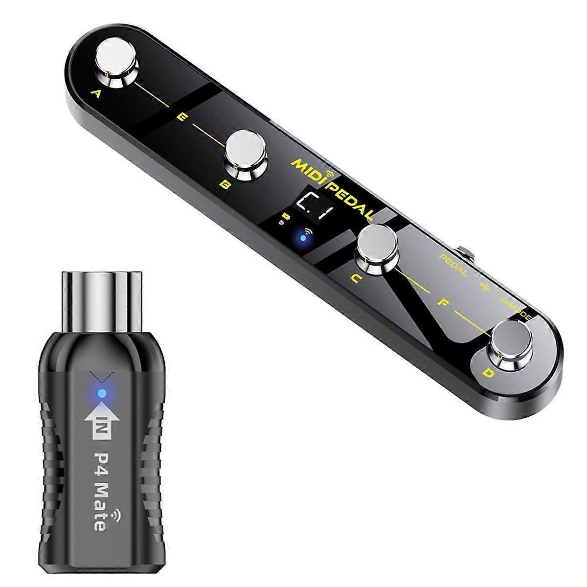 Wireless MIDI Controller Pedal Wireless MIDI Control Pedal