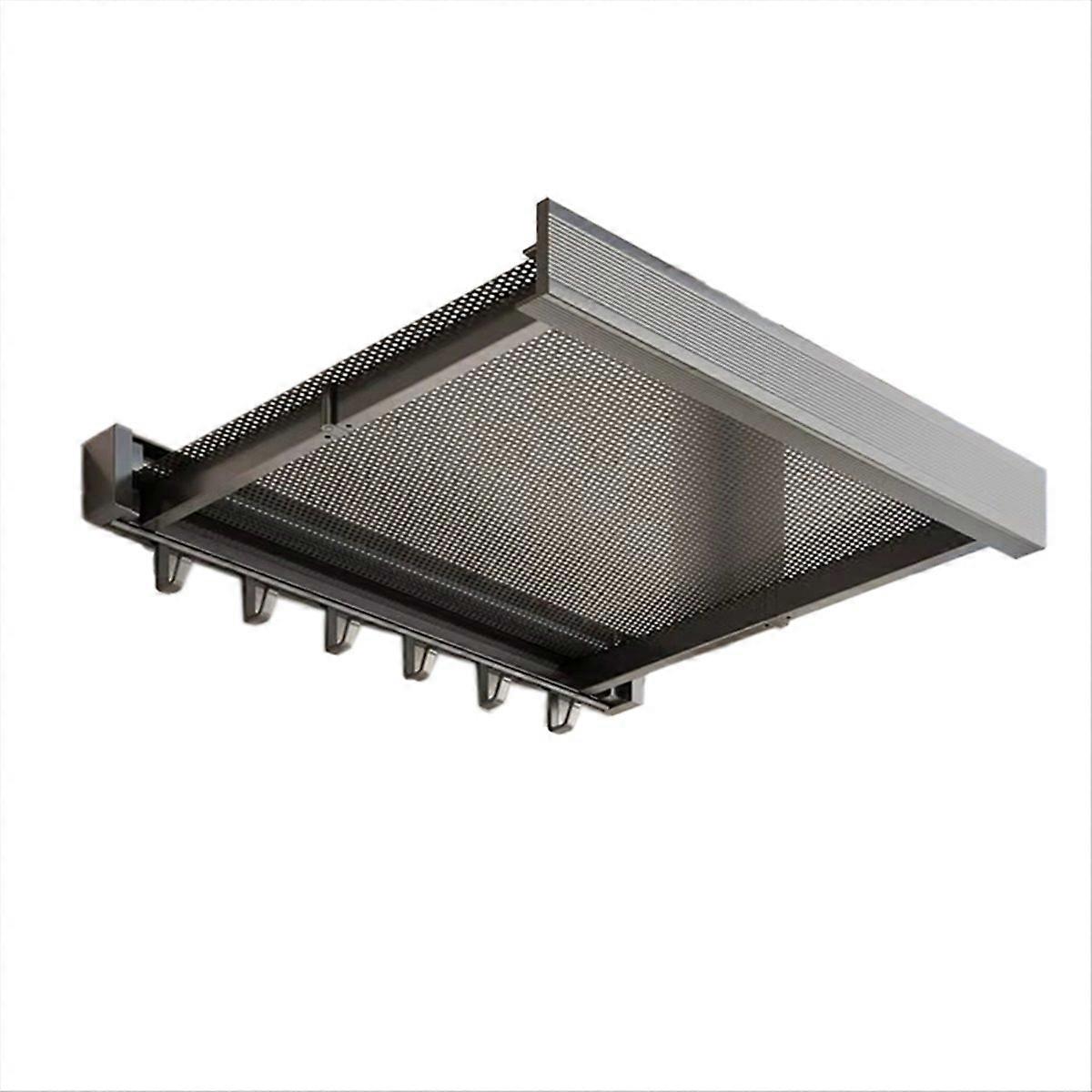 Wall Mounted Folding Storage Shelf, Retractable Clothes Drying Rack