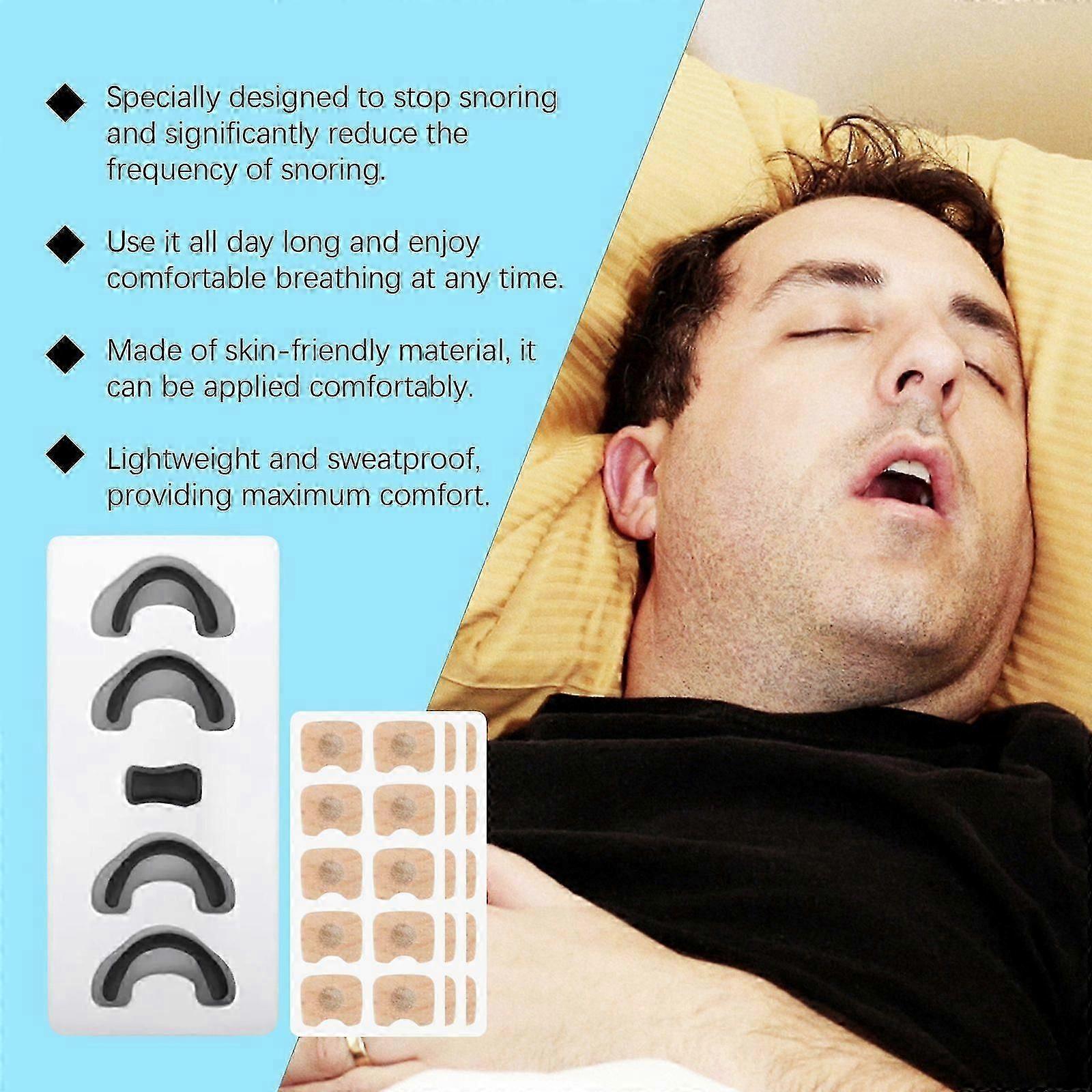 BreathEasy Magnetic Nasal Patch to Reduce Snoring and Enhance Nighttime Comfort