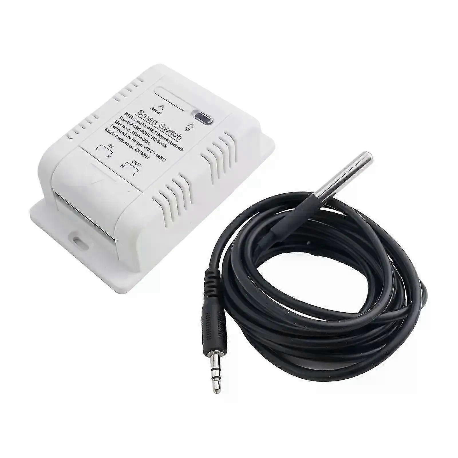 1pc 16A 20A For Tuya WIFI For Smart Temperature Switch Sensor Rf433 Thermostat Monitor APP Remote Control