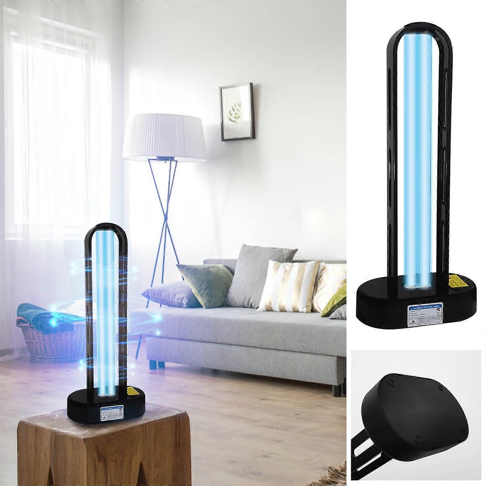 UV Light Sanitizer with Remote, 38W UV-C Disinfection Lamp, Portable Sterilizer for Home, Office, Public Spaces, Kills Germs & Viruses