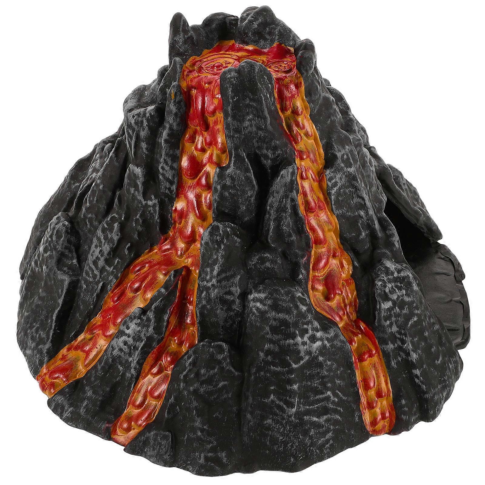 Volcano Model Plastic Volcano Toy for Decoration Use