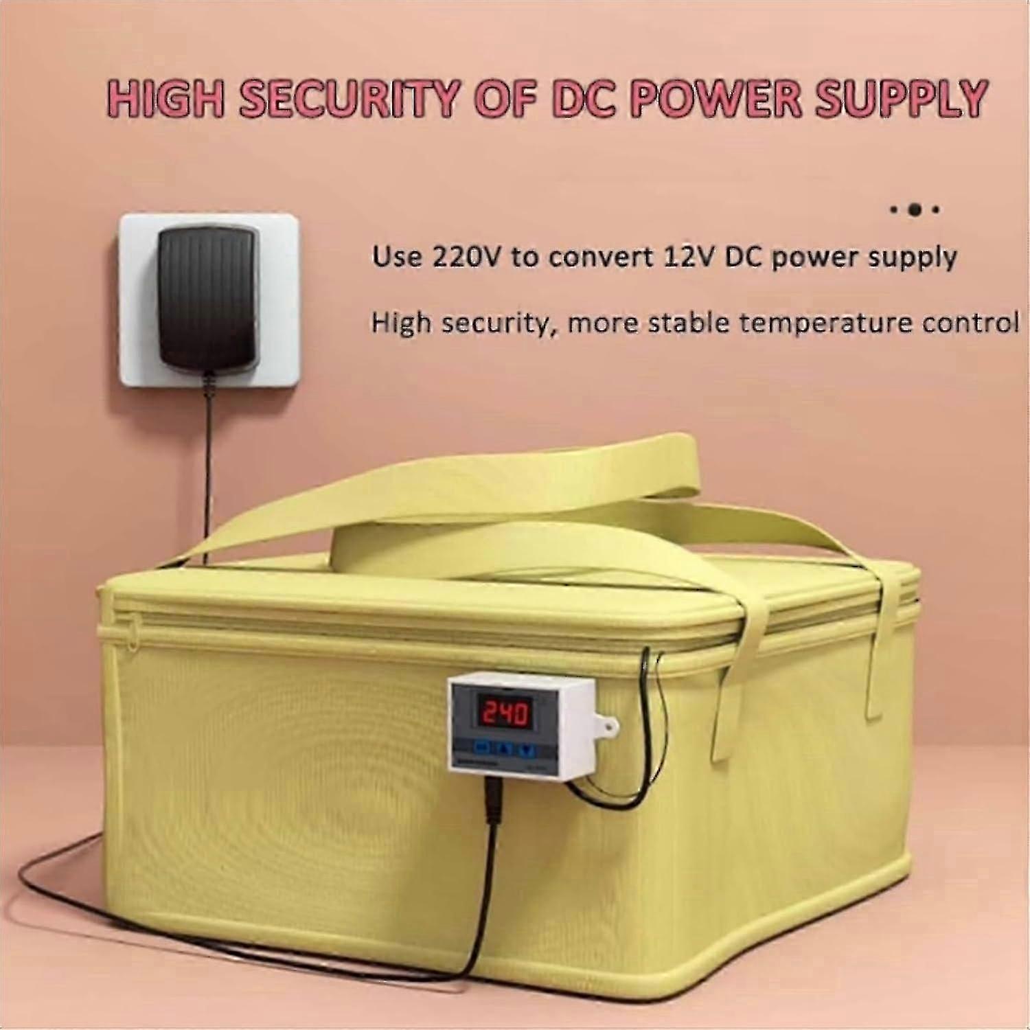 Sourdough Starter Warmer with Temperature Control for Bread Proofing