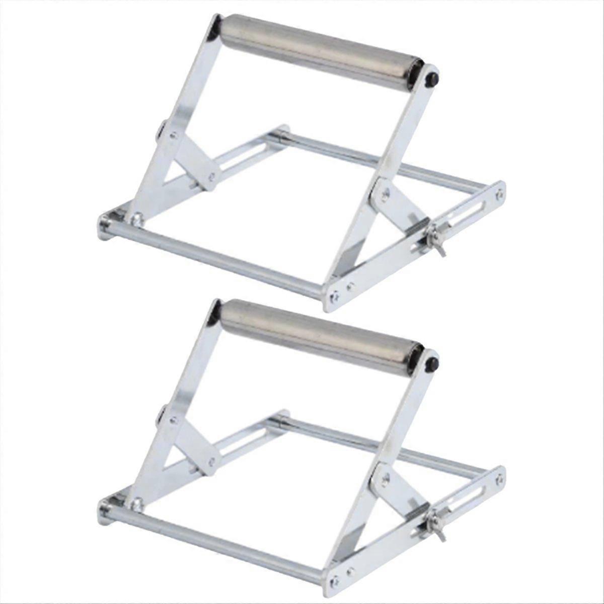 2Pcs Cutting Machine Support Frame Foldable Table Saw Stand
