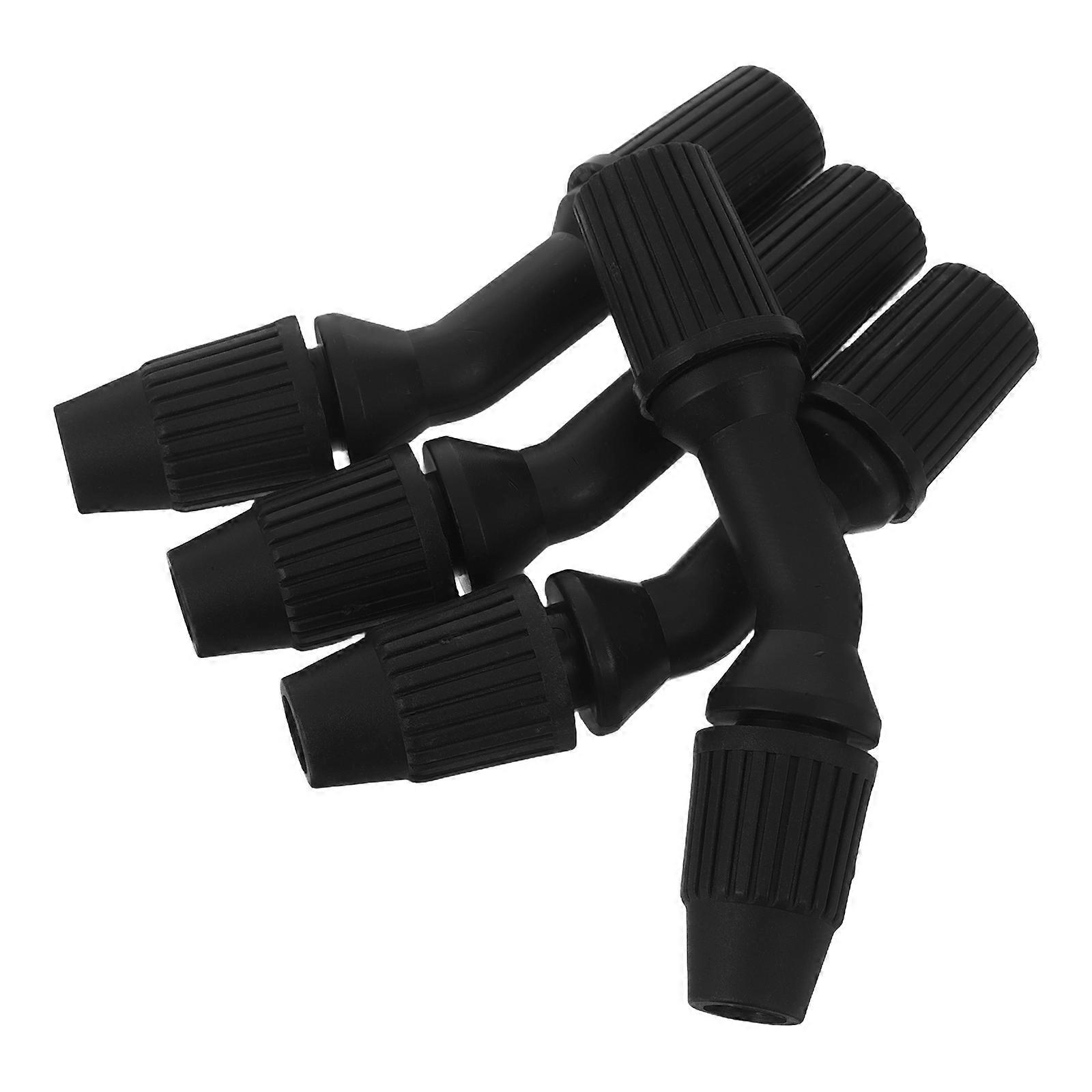 Spray Nozzles Replacement Sprayer Nozzles for Glue Use 4Pcs Black Plastic