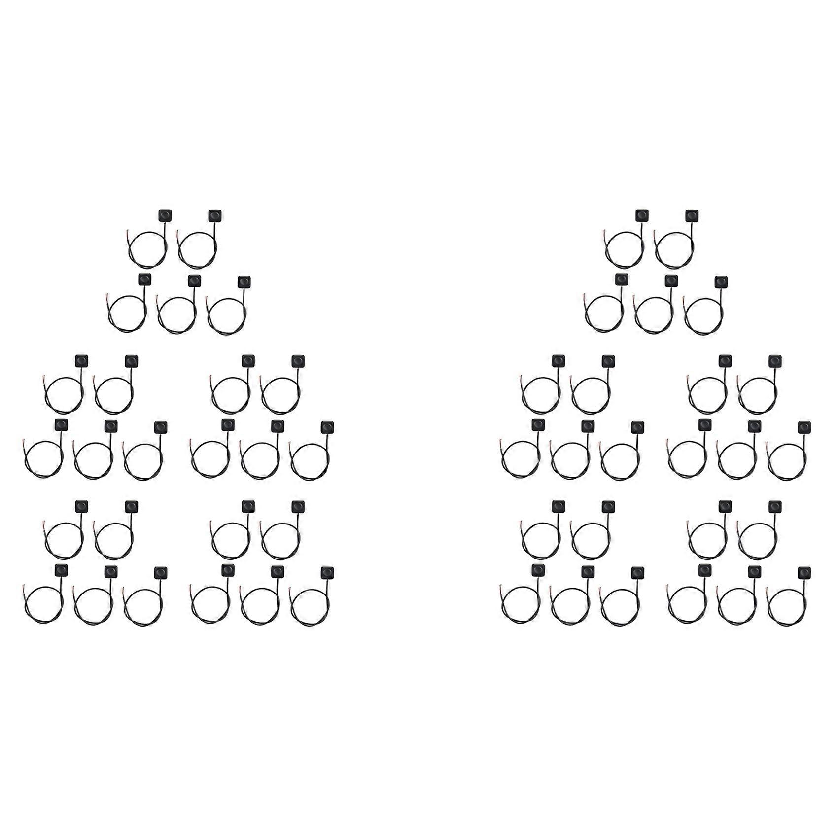 50Pcs Momentary Switch Momentary Push Button on Off Switch 12V 24V Surface Mount Mini Button Switch