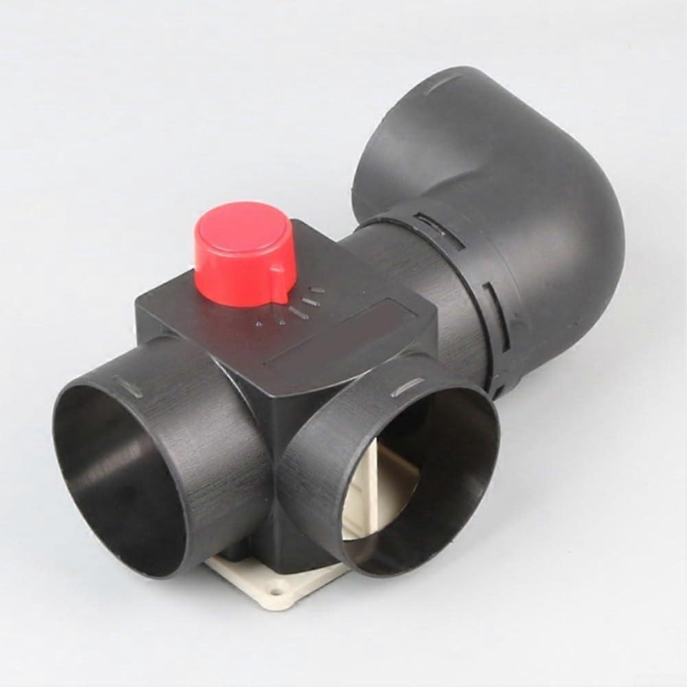 ABS 75mm Diesel Heater Vent Ducting T Splitter for Eberspacher Webasto  Airflow