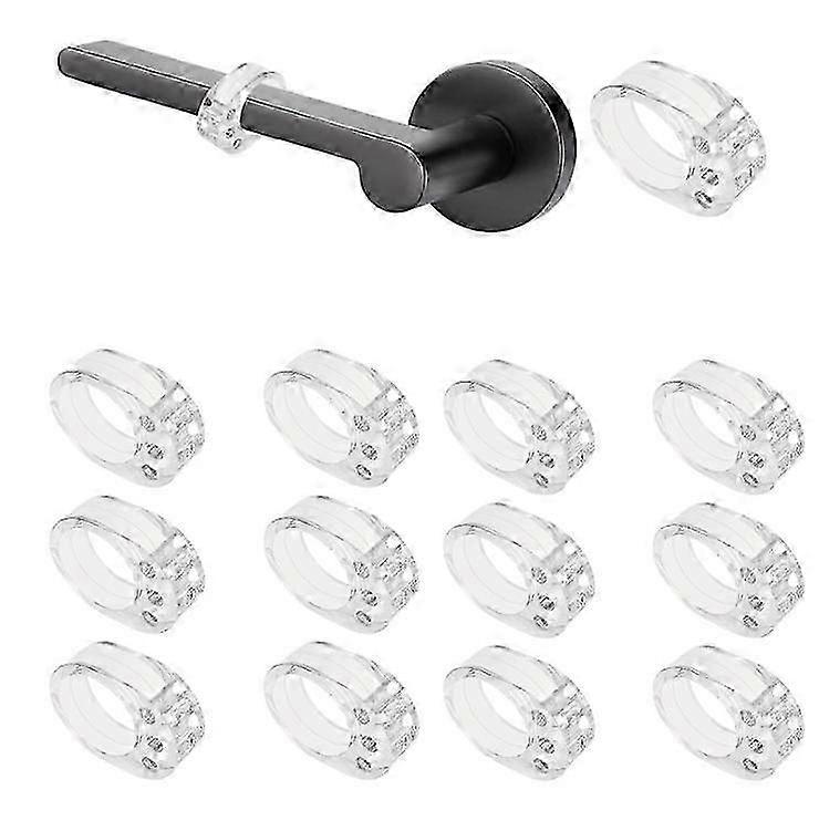 12 Door Handle Bumpers (transparent)