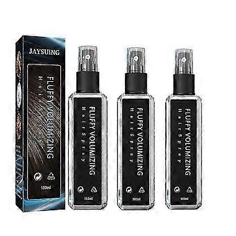 3 stuks Fluffy Volumizing Hair Spray, Extra-volume Magic Spray, langdurige heldere, instant volumizing voor alle haartypes