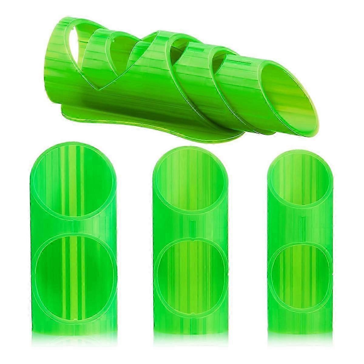 6pcs Foam Pipe Cutting Tools Green Pipe Insulation Cutting Guide Insulation for Home Suitable for 15