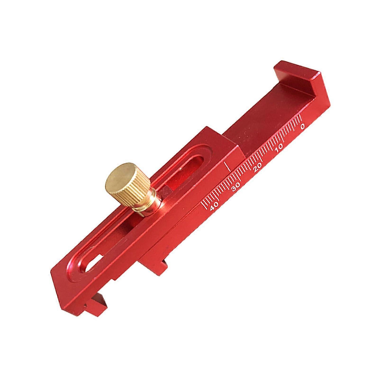 Woodworking Measuring Tool with Precision Depth Gauge and Clear Scale for Carpentry T2 Type