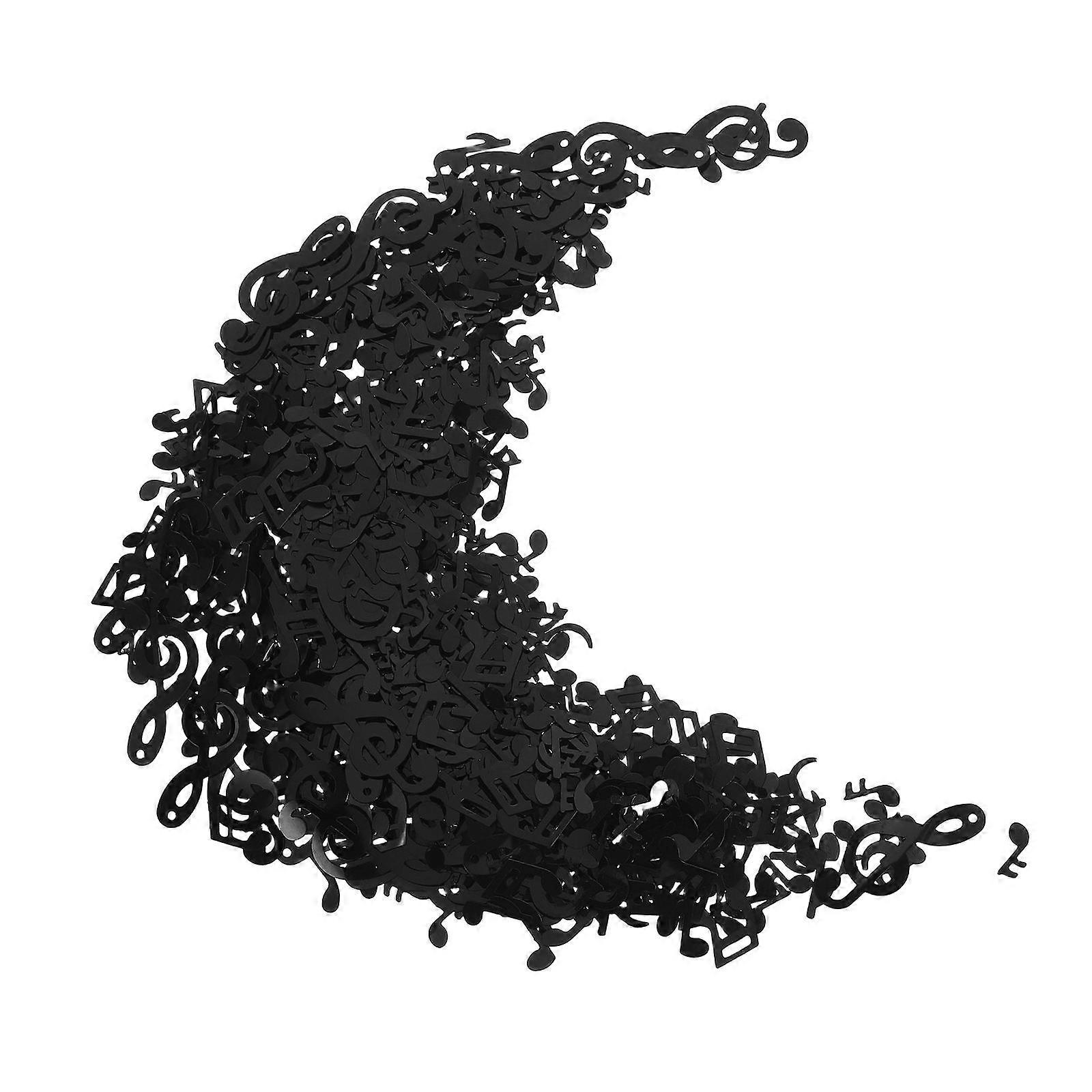 Wedding Confetti Black Musical Note Decoration for 1Pack