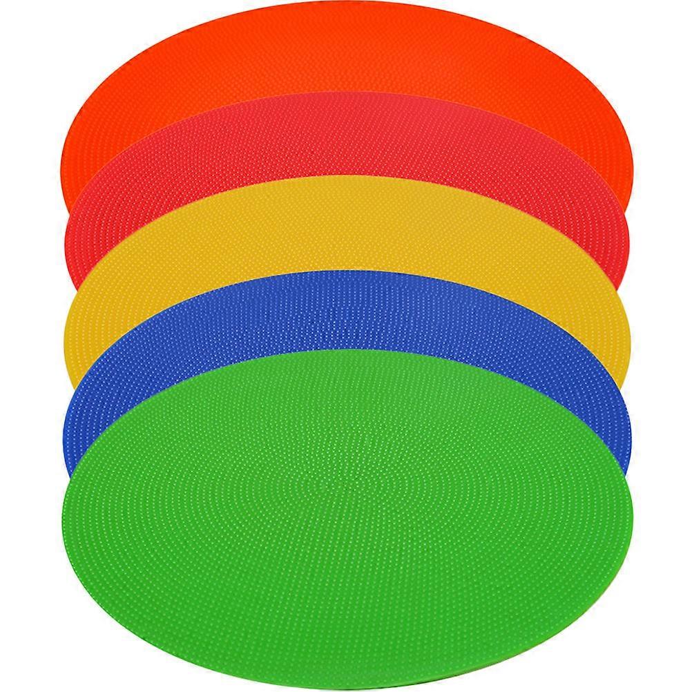 Football Training Tools Soccer Training Sign Discs for Practice 5Pcs