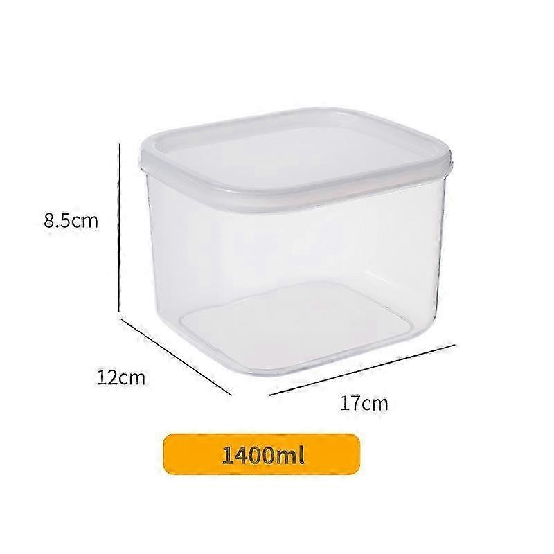 2025 Multifunctional Fresh-keeping Box Refrigerator Special Freezer Box Household Kitchen Rectangular Sealed Transparent Storage Box
