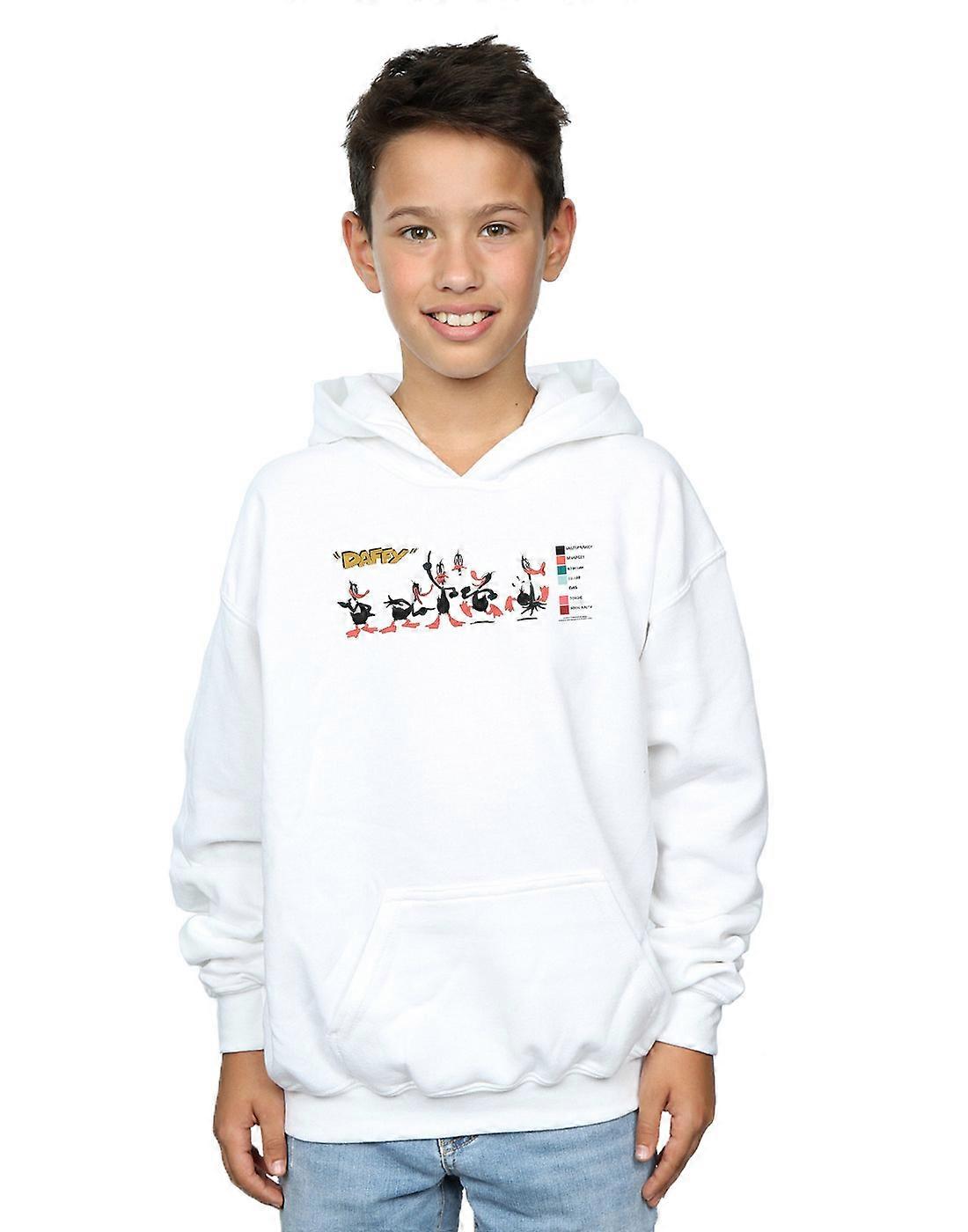 루니 툰 보이즈 다피 덕 컬러 코드 후드티