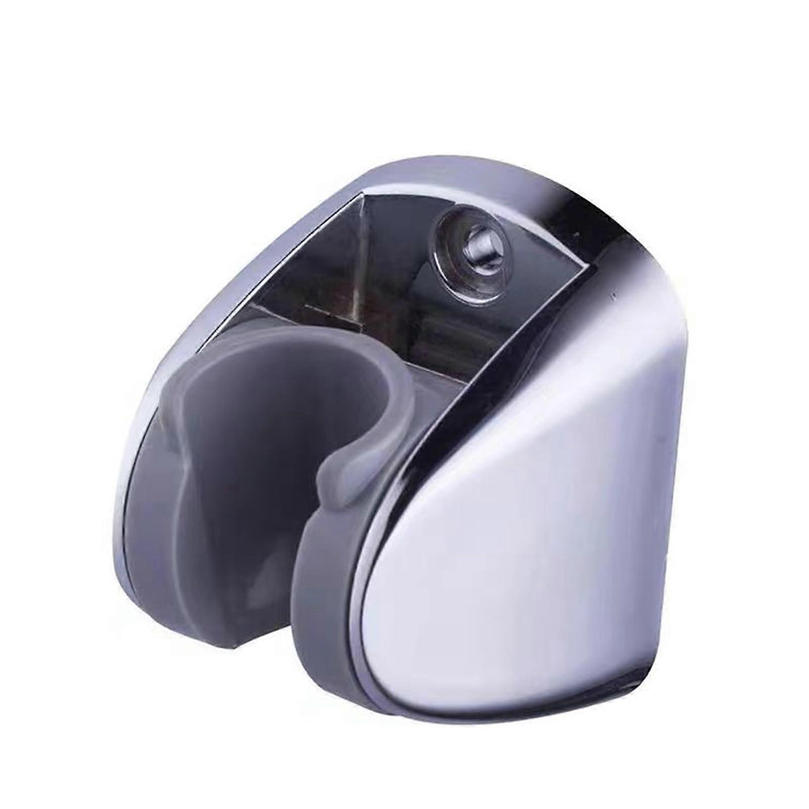 Handheld Shower Head Holder Wall Mounted Adjustable 45° Bracket with Screws Universal Fit